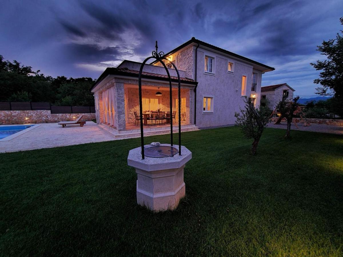 Villa Lulu Kamena Villa S Maslinikom Otok Krk Dobrinj Selo Gostinjac Krk Town Dış mekan fotoğraf